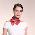 2017 factory directly sale fashion cheap good quality two-sided silk scarf